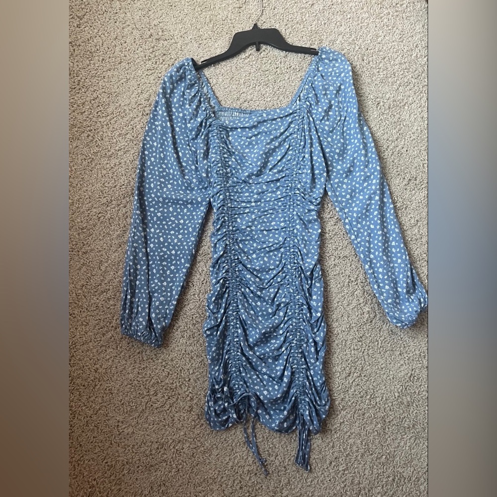 Blue Mini Dress